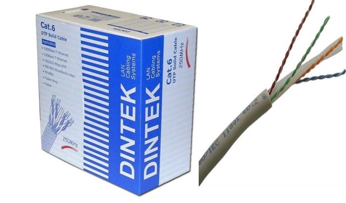 Dintek Cat 6E UTP -100M